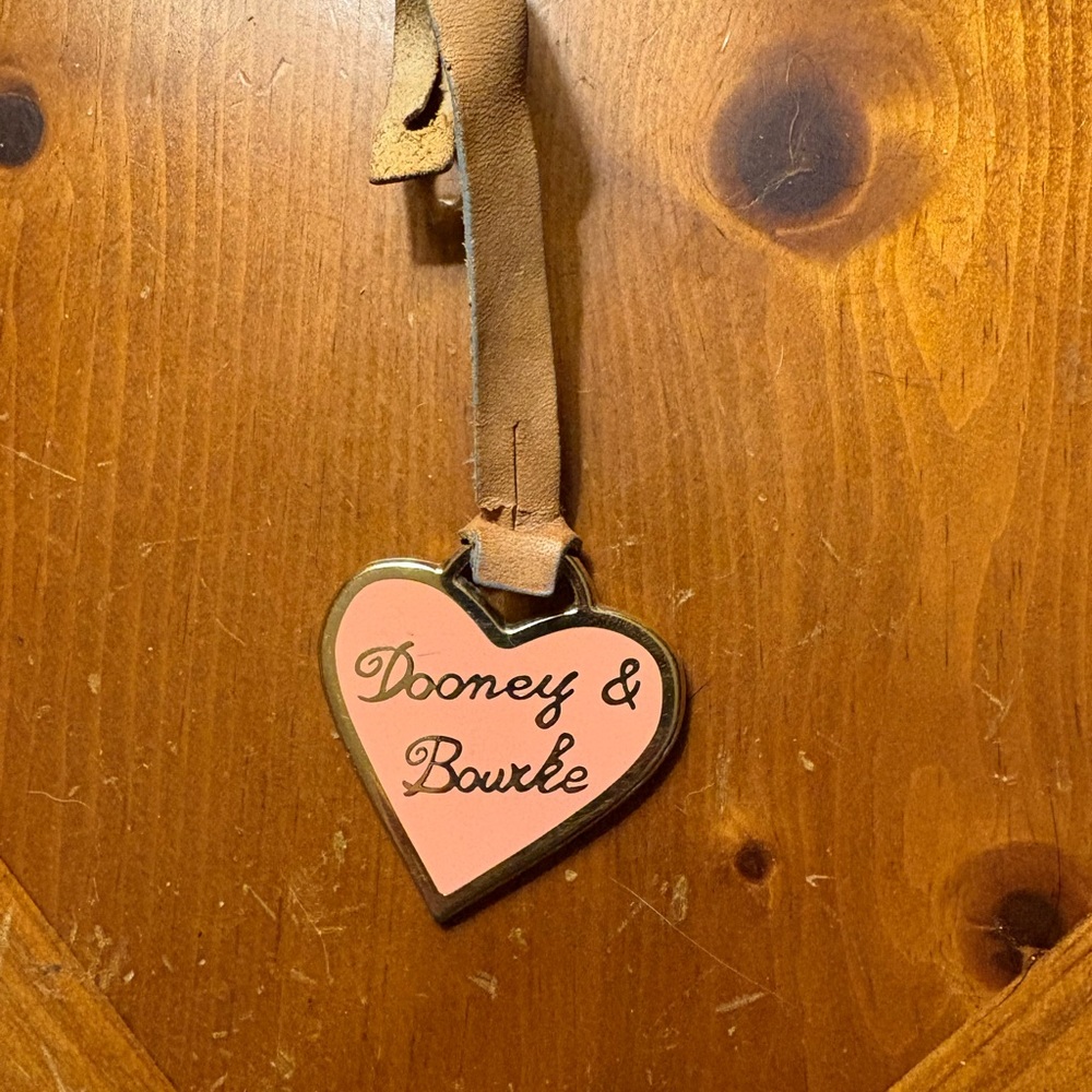 Dooney & Bourke Pink Heart Charm